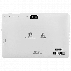 BSNL A-1, Tablet 7 inch, Android 4.4.2, 16GB, 2GB DDR3, Wi-Fi, Quad Core, Dual Camera, White